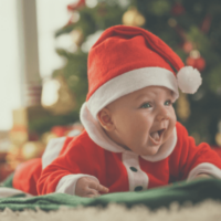 Das erste Weihnachten mit Baby – Tipps und Spiele